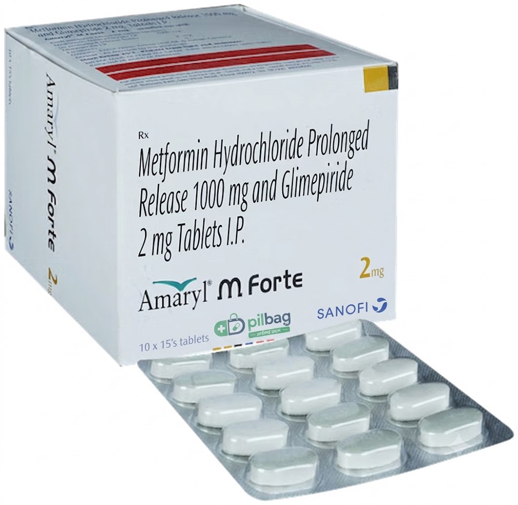 Amaryl M Forte 2mg Tablet PR